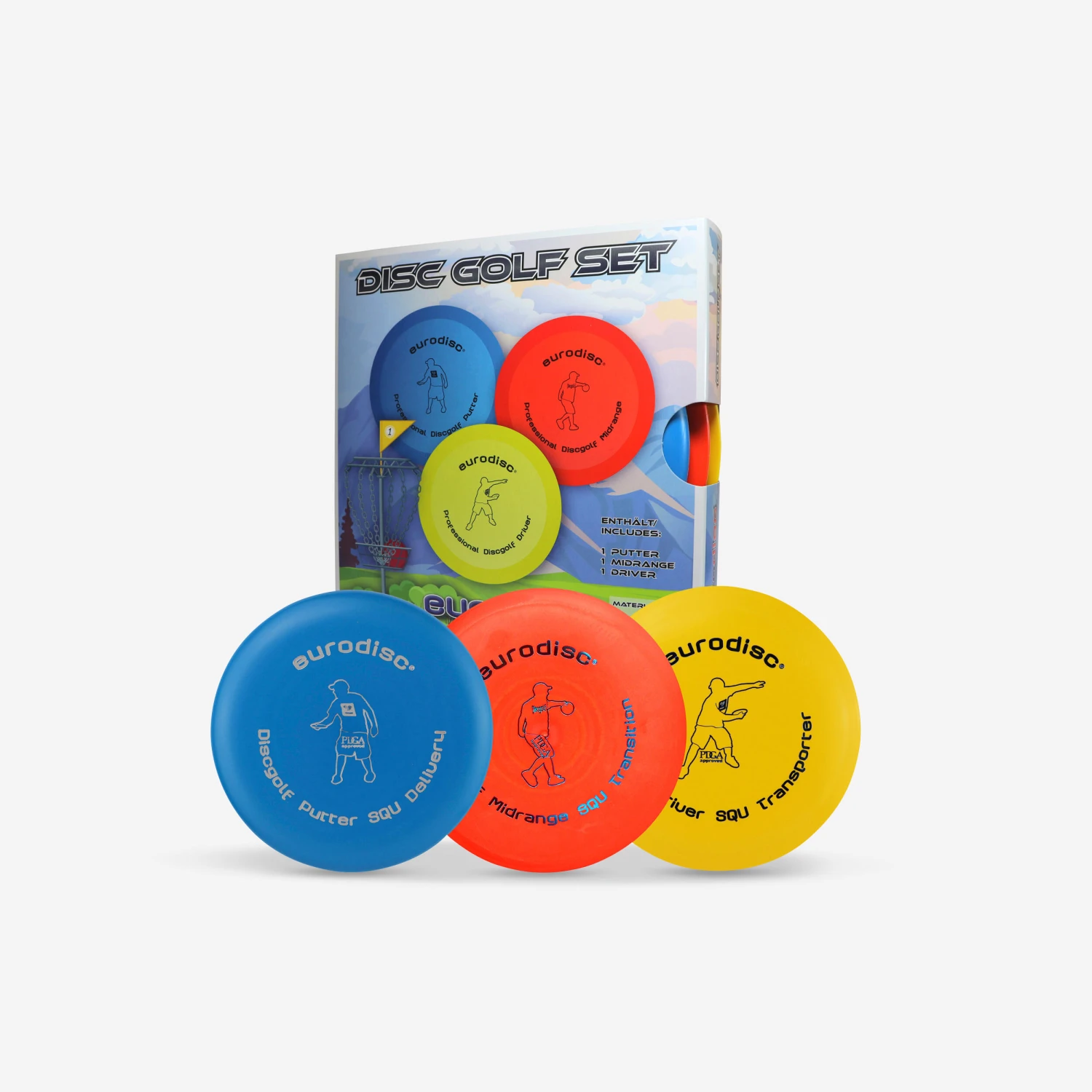 Beginner's Disc Golf Set 1 Beginner's Disc Golf Set
