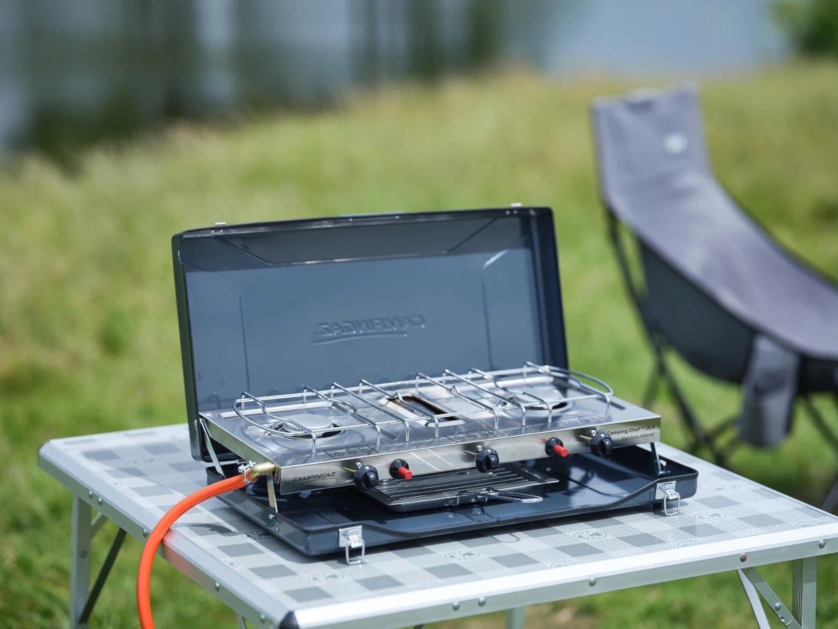 Campingaz Camping Chef DLX Stainless Infrared Gas Stove 6 Campingaz Camping Chef DLX Stainless Infrared Gas Stove - Image 6