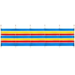 Yello 6 Pole Windbreak, Beach Shelter, 1.2 M