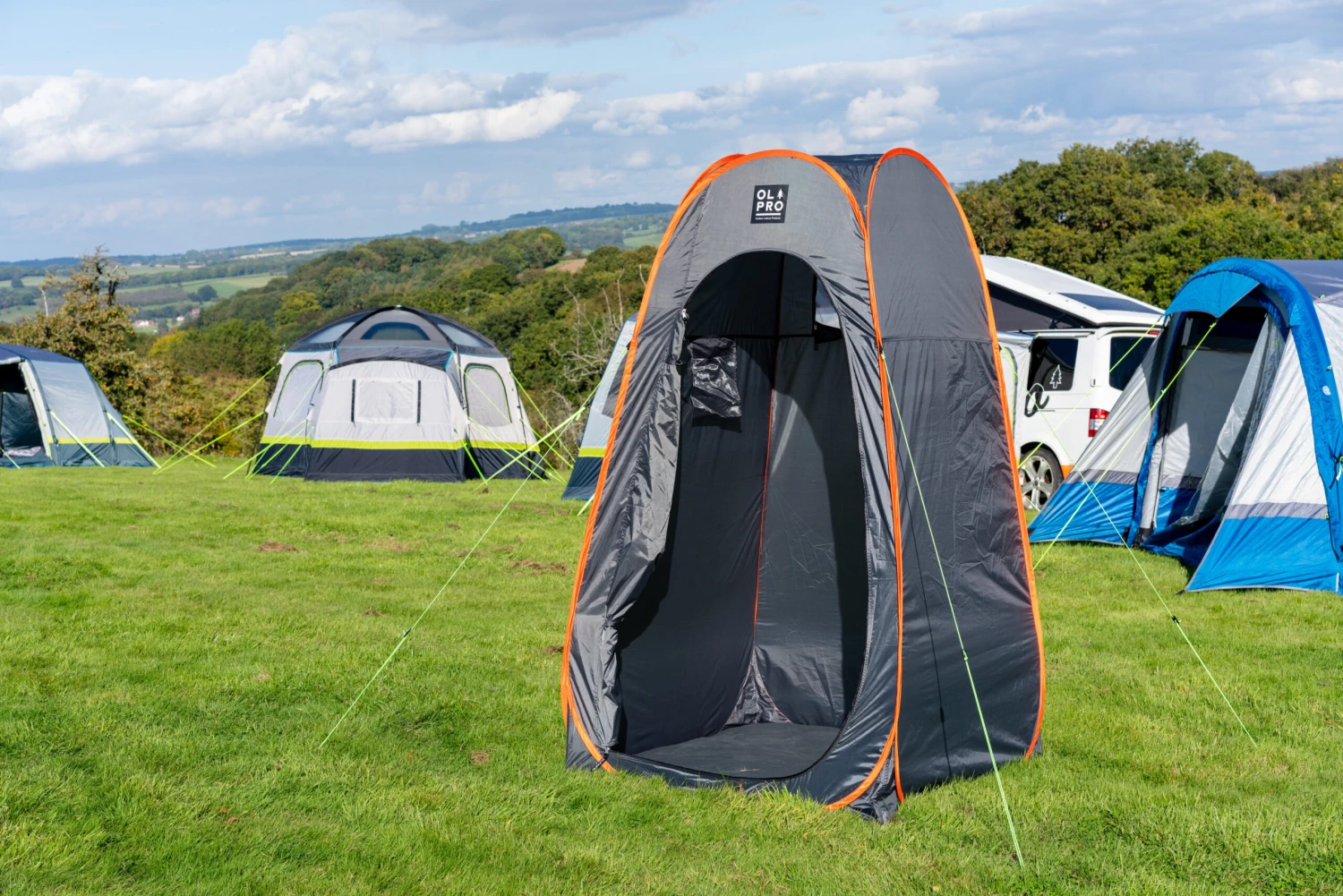 OLPRO Pop Up Toilet & Utility Tent 1.2M 2 OLPRO Pop Up Toilet & Utility Tent 1.2M - Image 2