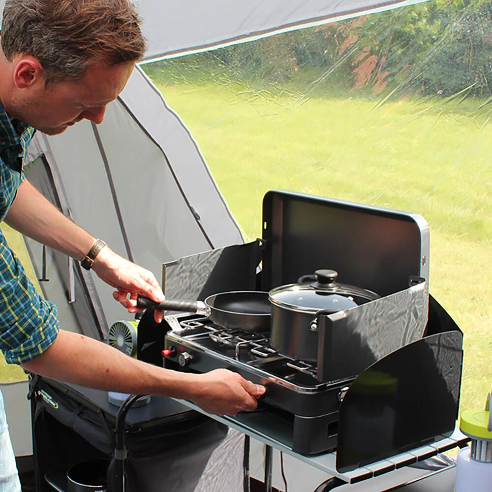 Twin Burner Gas Stove & Grill 5 Twin Burner Gas Stove & Grill - Image 5