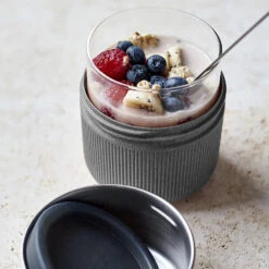 Black+Blum Glass Lunch Bowl 450ml Slate 6 Black+Blum Glass Lunch Bowl 450ml Slate -Outdoor Camping Store k456140d8a6e71764f00b5c6cd0be2aa4