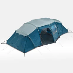Quechua 8 Man Tent With Poles - Arpenaz 8.4 -Outdoor Camping Store k517ab793fd4d31387b77f523bea13a02