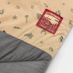 Quechua Camping Sleeping Bag Arpenaz 10° Cotton Double -Outdoor Camping Store k5ac476416b0447a364e8158207d0e26a