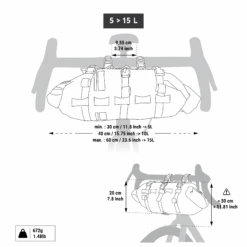Bikepacking Handlebar Bag Harness Riverside 12 Bikepacking Handlebar Bag Harness Riverside -Outdoor Camping Store k5aee6f9ae555537817cbafc472659475 1