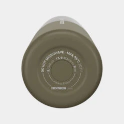 Quechua Isothermal Stainless Steel Hiking Flask MH500 1 L Khaki -Outdoor Camping Store k63e6a767fcda5e9dc17cb5291bccce76