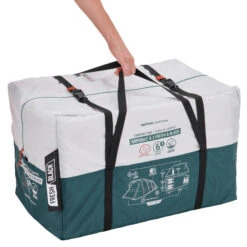 Quechua 6 Man Blackout Tent With Poles - Arpenaz 6.3 F&B -Outdoor Camping Store k790337a0ad0f01a76fcfdd85adcd1fbd