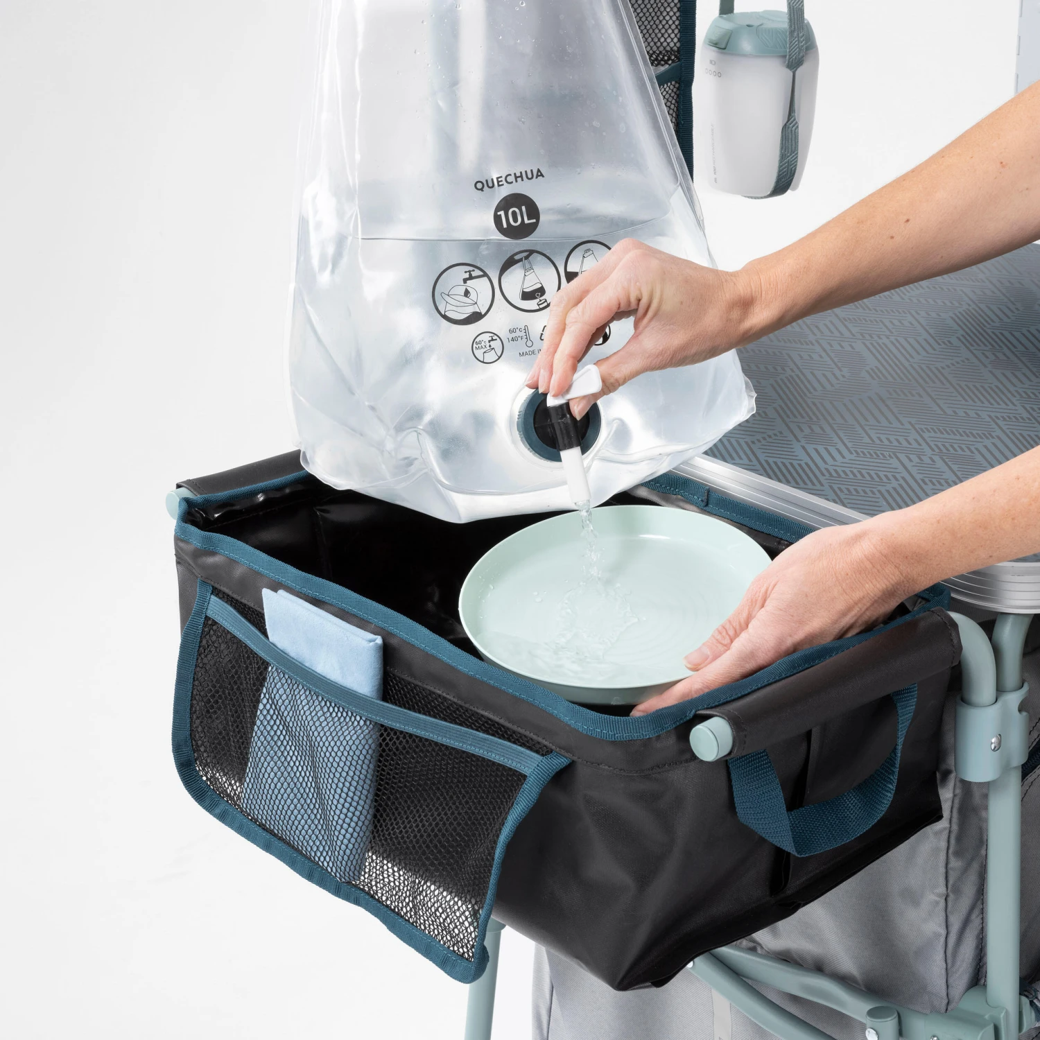 Quechua Camping Large Folding Kitchen Cabinet 6 Quechua Camping Large Folding Kitchen Cabinet - Image 6