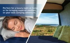 Single Comfort Plus Air Bed – Navy/White -Outdoor Camping Store k8cc5021531f70013326385ea51de4e2f