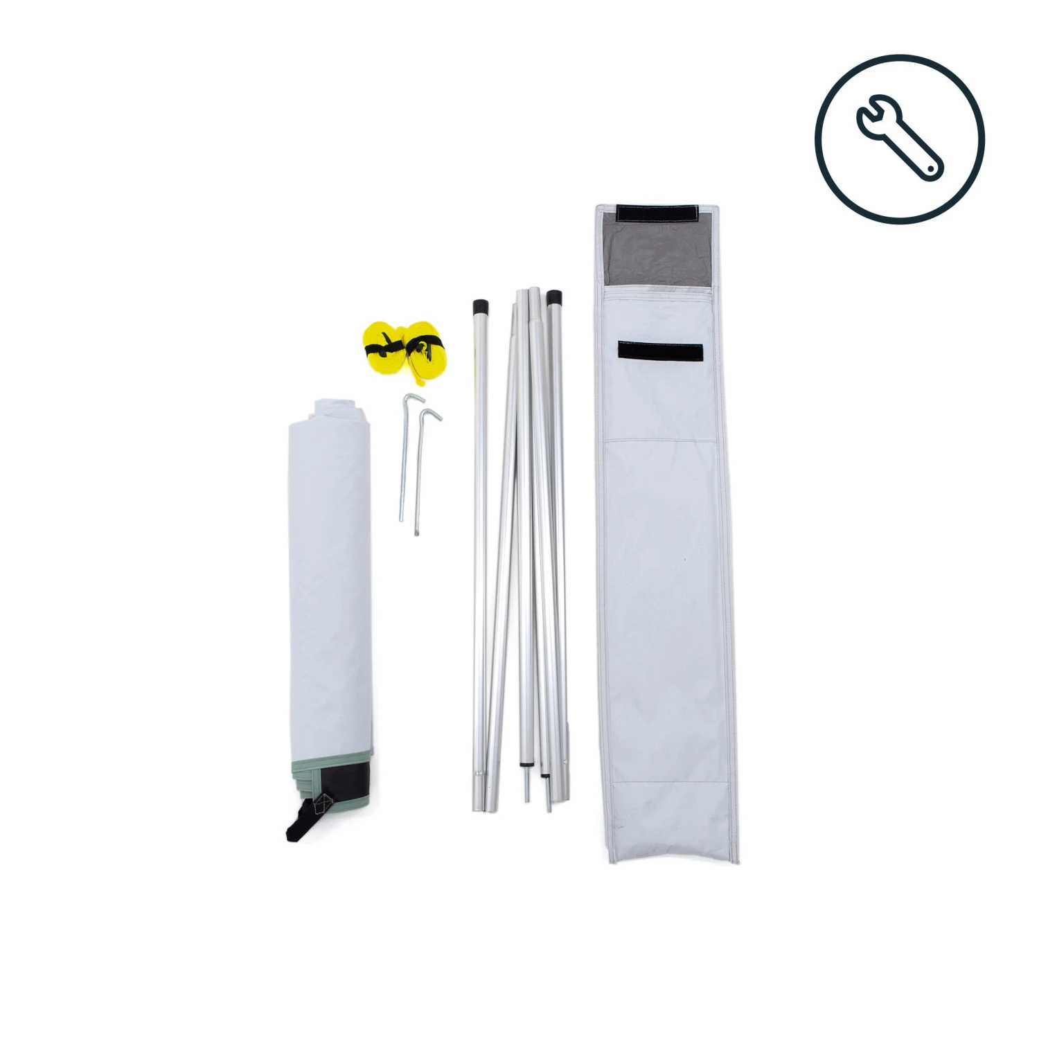 Quechua TARP COMPATIBLE WITH VAN TENT 500 FRESH&BLACK 1 Quechua TARP COMPATIBLE WITH VAN TENT 500 FRESH&BLACK