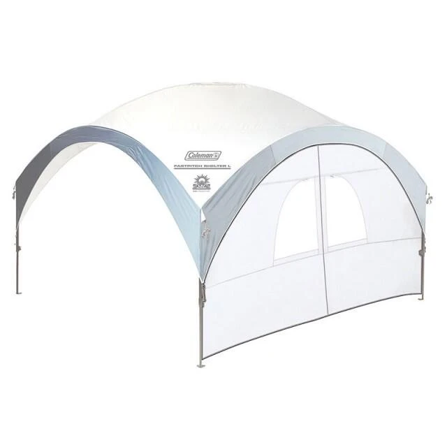 Coleman Fastpitch Event Shelter Pro XL Sunwall & Door White 1 Coleman Fastpitch Event Shelter Pro XL Sunwall & Door White