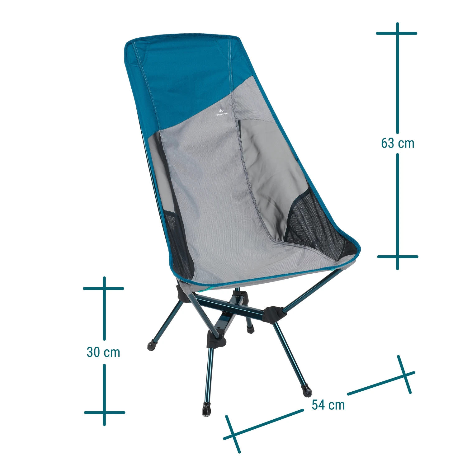 Quechua XL FOLDING CAMPING CHAIR 4 Quechua XL FOLDING CAMPING CHAIR - Image 4