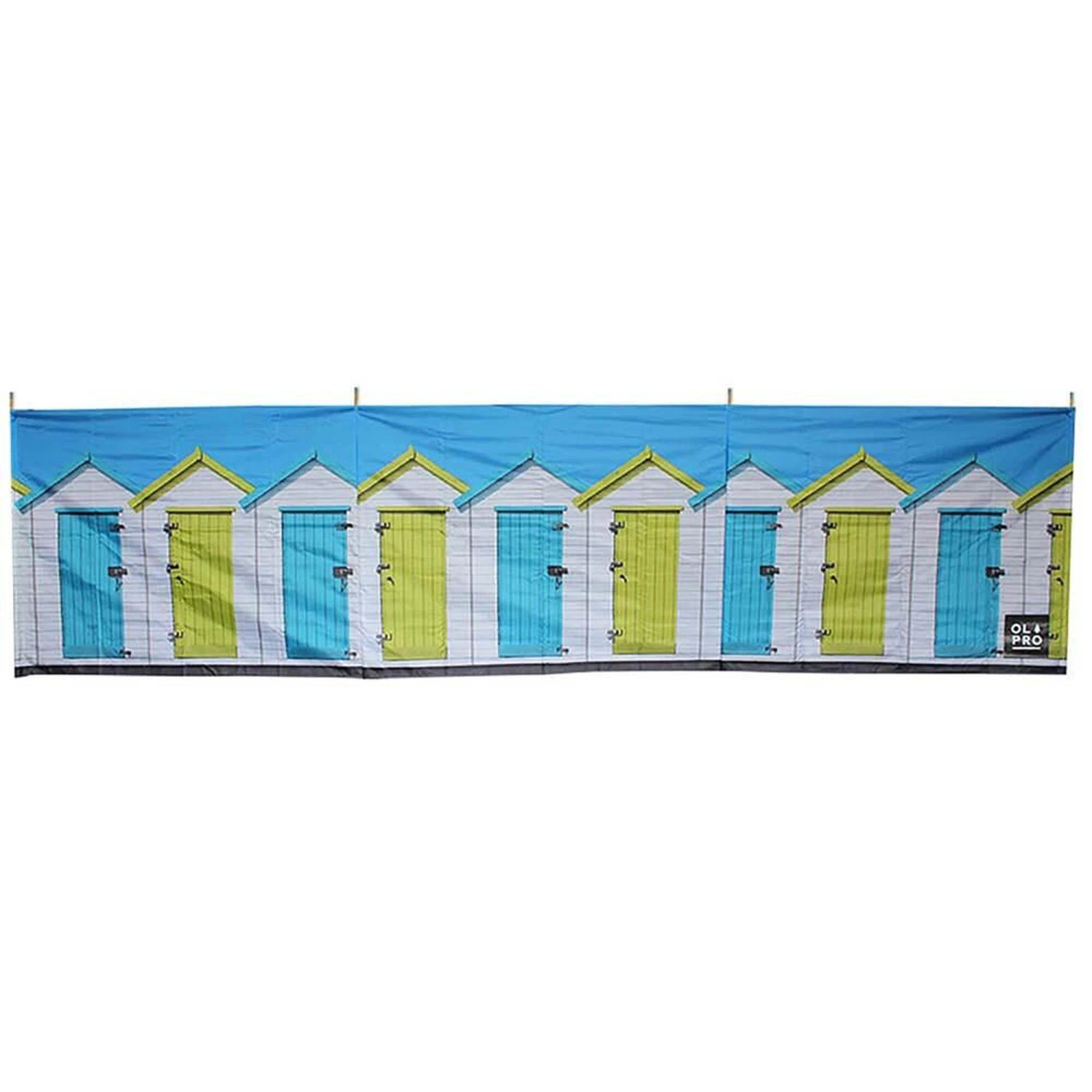 OLPRO Beach Huts 4 Pole Compact Windbreak 1 OLPRO Beach Huts 4 Pole Compact Windbreak