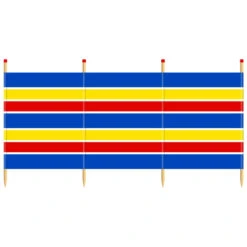 Yello 4 Pole Regular Traditional Windbreak